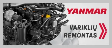 Yanmar variklių remontas