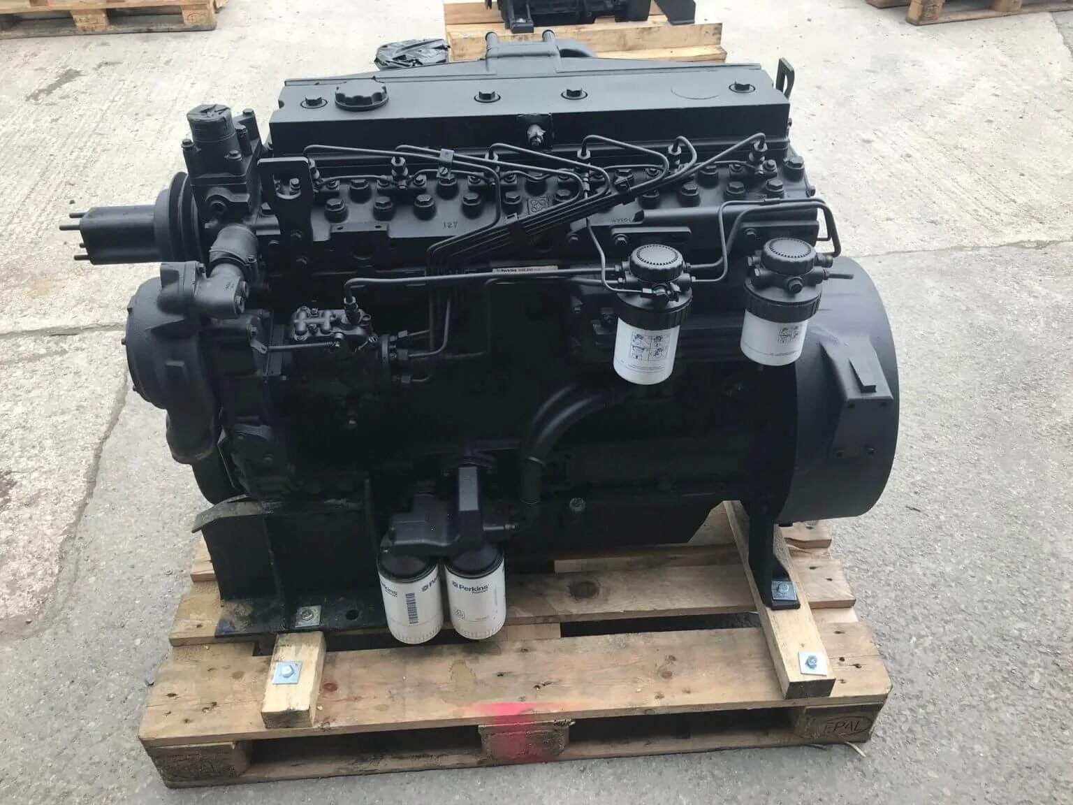 PERKINS 1006.6T YB34013 variklis (NAUDOTAS)