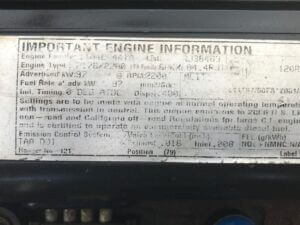 PERKINS 1104C-44TA RJ38463 variklis (NAUDOTAS)