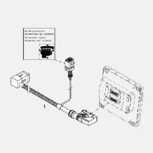 Variklių laidų komplektas DEUTZ 04215317