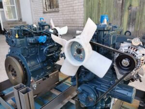KUBOTA D722 variklis D722-E4B-EU-Y2, 1J966-13000 (NAUJAS) KUBOTA D722 variklis D722-E4B-EU-Y2, 1J966-13000 (NAUJAS)