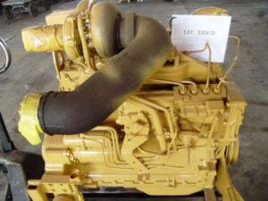 Caterpillar 3204DI variklis (RESTAURUOTAS)
