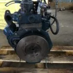 KUBOTA D722 variklis (RESTAURUOTAS)