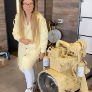 Cummins 4T-390 variklis 1989060C2 (RESTAURUOTAS)