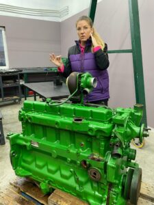 JOHN DEERE 6068 VARIKLIS 6068TL001 (RESTAURUOTAS) JOHN DEERE 6068 VARIKLIS 6068TL001 (RESTAURUOTAS)