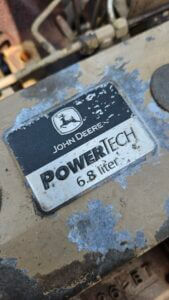 JOHN DEERE PowerTech 6.8L variklis 6068TF158 (NAUDOTAS)