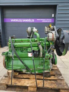 John Deere 6059TL001 variklis (RESTAURUOTAS)
