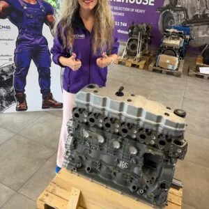 IVECO / FPT F4AFE611A/C/D/E/K - TECTOR E 6 6 CY variklio blokas su vidiniais komponentais ir galvute (NAUJAS)