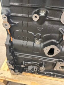 IVECO / FPT F4AFE611/612 - TECTOR E6 / BUS variklio blokas su vidiniais komponentais ir galvute (NAUJAS)