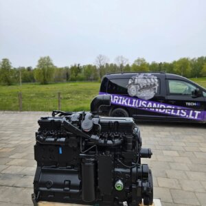 CUMMINS 6TAA-9004 QSL9 variklis, CASE MAGNUM 335 (RESTAURUOTAS)