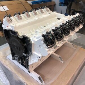 MAN D2842LE103 Variklio blokas su vidiniais komponentais (RESTAURUOTAS)