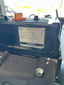 YANMAR 4TNE98-BQFLC VARIKLIS (NAUJAS)