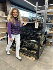 CNH industrinis 47376358R gamykliškai restauruotas variklio blokas CURSOR 9 IVECO FPT F2CE9684A*E014 (REMAN) New Holland CX8080 ir CASE 635 kombaino