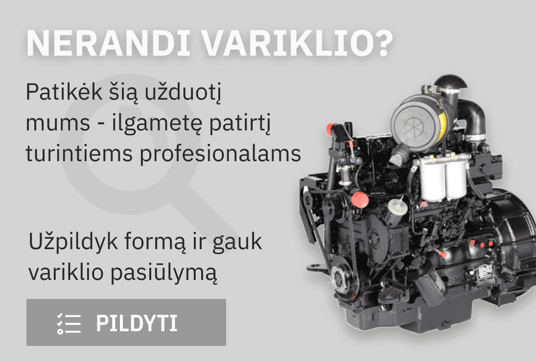 Variklis CATERPILLAR 3412E DITA Marine 2pcs (RESTAURUOTAS)