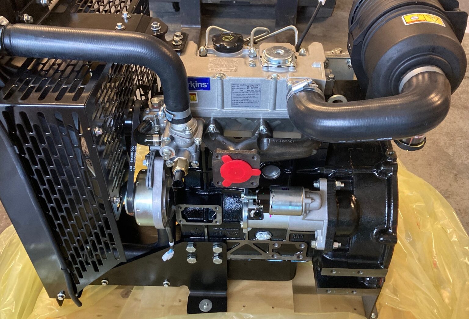 Perkins 403A-11 Variable Speed variklis – kuro siurblio pusė