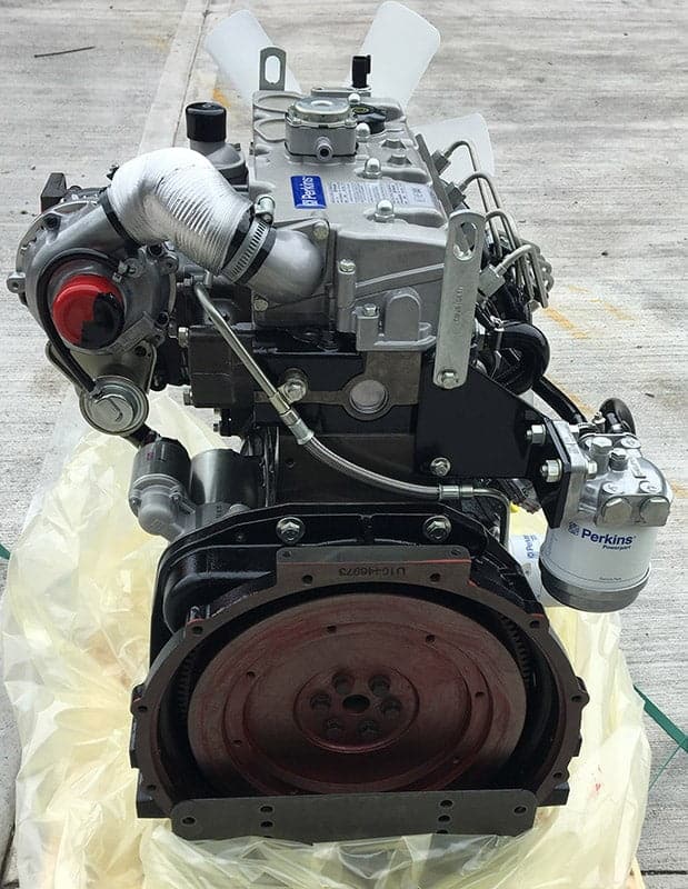 Perkins 404D-22T turbo variklis GP65433 – smagračio pusė